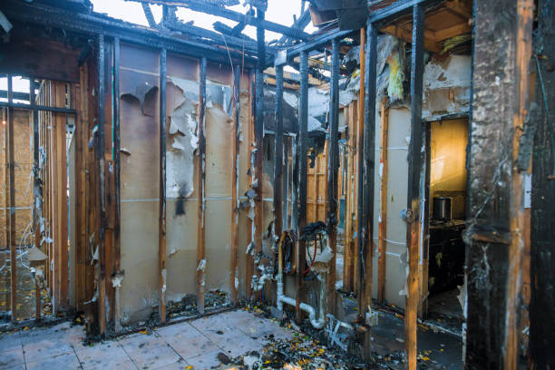Professional Fire Damage Removal technician working in Stillwater, MN